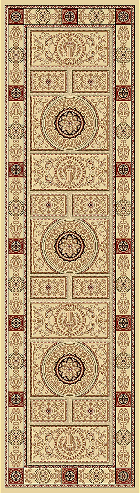 Dynamic Rugs Legacy 58021 Ivory Rugs - Runner