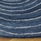 Safavieh Abstract 6'-0" x 6'-0" Rug in Blue / Ivory