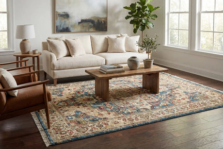 Dynamic Rugs Juno 6882 Navy/Red Rugs - Room