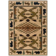 Oriental Weavers Sphinx Hudson 1072a Ivory / Green Rugs - main flat