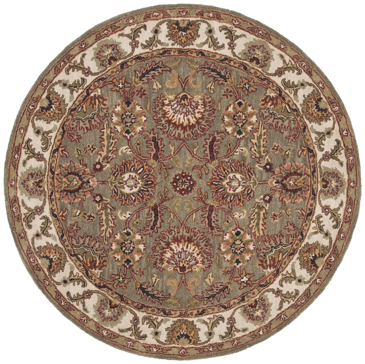 Safavieh Classic 6'-0" x 6'-0" Rug in Celadon / Ivory