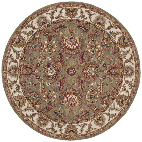 Safavieh Classic 6'-0" x 6'-0" Rug in Celadon / Ivory