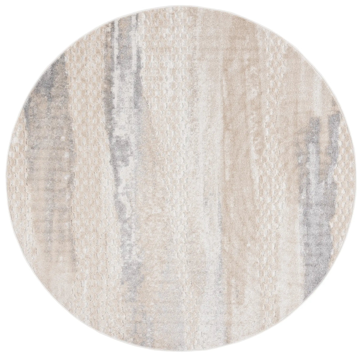 Safavieh Stella 6'-7" x 6'-7" Rug in Beige / Grey