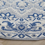 Safavieh Brentwood 6'-7" x 6'-7" Rug in Grey / Blue