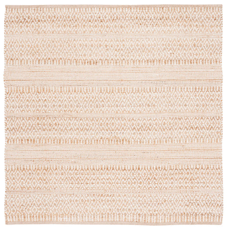 Safavieh Natural Fiber 6'-0" x 6'-0" Rug in Natural / Ivory