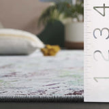 Safavieh Tacoma 4'-0" x 6'-0" Rug in Grey / Green