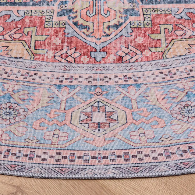 Safavieh Arizona 6'-0" x 6'-0" Rug in Rust / Blue