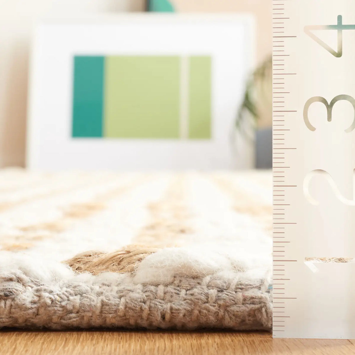 Safavieh Natural Fiber 4'-0" x 6'-0" Rug in Natural / Ivory