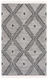 Safavieh Kilim 4'-0" x 6'-0" Rug in Ivory / Black