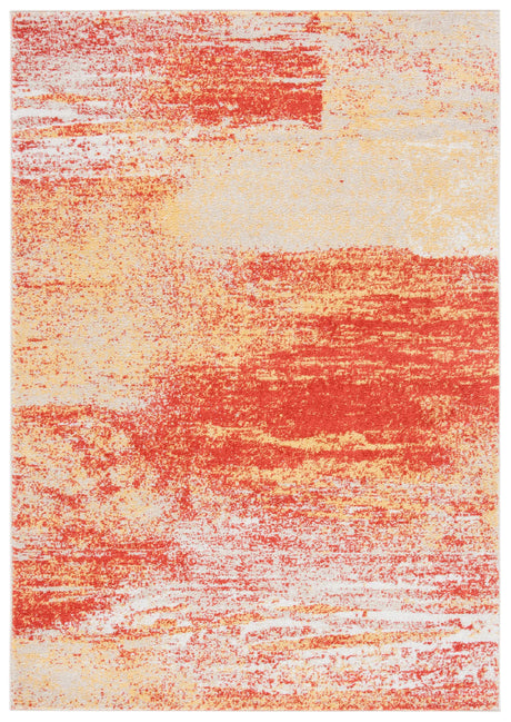 Safavieh Adirondack 4'-0" x 6'-0" Rug in Rust / Gold