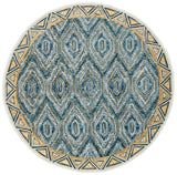 Safavieh Aspen 5'-0" x 5'-0" Rug in Blue / Gold