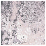 Safavieh Glacier 6'-7" x 6'-7" Rug in Pink / Grey