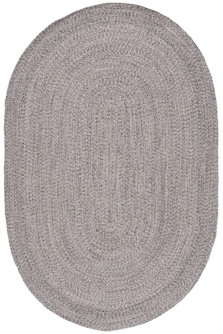 Safavieh Braided 5'-0" x 8'-0" Rug in Ivory / Steel Grey