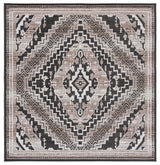 Safavieh Havana 6'-7" x 6'-7" Rug in Light Brown / Black