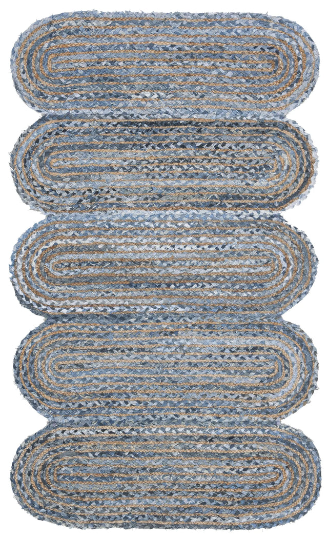 Safavieh Cape Cod 3'-0" x 5'-0" Rug in Blue / Natural