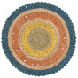 Safavieh Natural Fiber 3'-0" x 3'-0" Rug in Blue / Multi