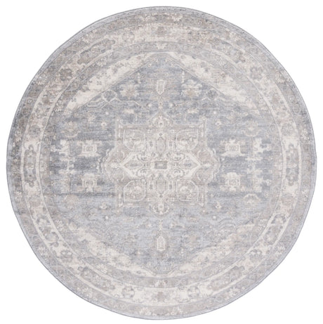 Safavieh Brentwood 6'-7" x 6'-7" Rug in Grey / Beige