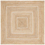 Safavieh Natural Fiber 6'-0" x 6'-0" Rug in Natural / Ivory