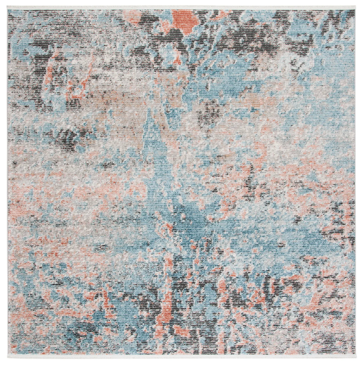 Safavieh Shivan 6'-7" x 6'-7" Rug in Blue / Ivory