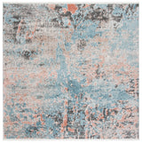 Safavieh Shivan 6'-7" x 6'-7" Rug in Blue / Ivory