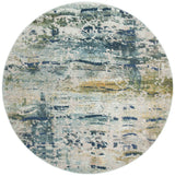 Safavieh Monaco 6'-7" x 6'-7" Rug in Blue / Grey