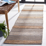 Safavieh Natural Fiber 2'-3" x 8'-0" Rug in Grey / Natural
