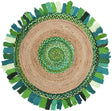 Safavieh Cape Cod 3'-0" x 3'-0" Rug in Green / Natural