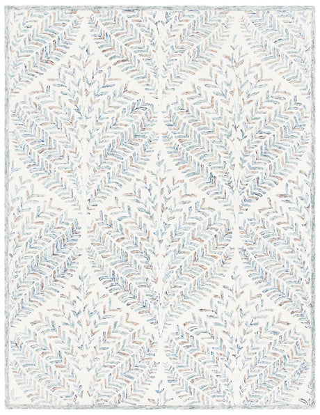 Safavieh Capri 10'-0" x 14'-0" Rug in Ivory / Blue