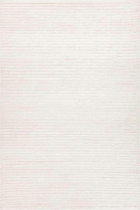 Chandra Jaelynn JAE-55902 White rug, flat view