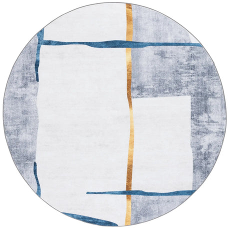 Safavieh Santa Monica 6'-0" x 6'-0" Rug in Grey / Light Grey