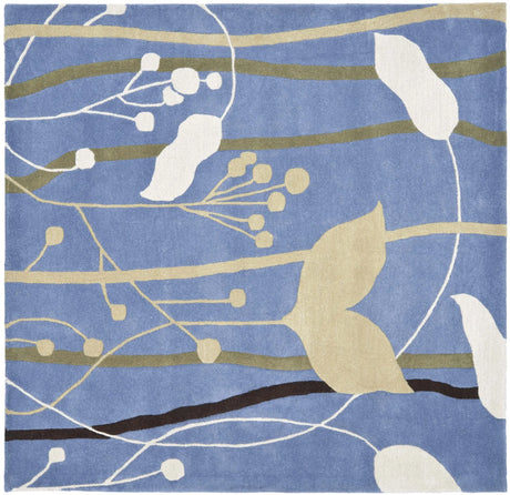 Safavieh Soho 6'-0" x 6'-0" Rug in Blue / Multi