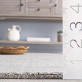 Safavieh Abstract 4'-0" x 6'-0" Rug in Light Blue / Grey