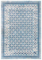 Safavieh Brentwood 4'-0" x 6'-0" Rug in Ivory / Aqua