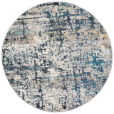 Safavieh Madison 3'-0" x 3'-0" Rug in Cream / Blue