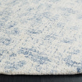 Safavieh Ebony 6'-0" x 6'-0" Rug in Ivory / Blue