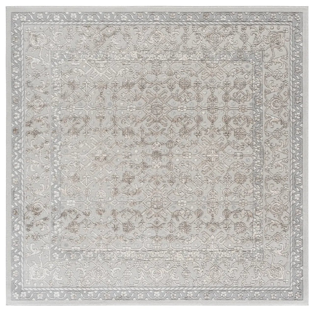 Safavieh Spectrum 6'-7" x 6'-7" Rug in Grey / Ivory