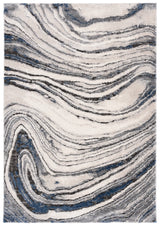Safavieh Petra 4'-0" x 6'-0" Rug in Light Beige / Blue