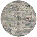 Safavieh Anatolia 6'-0" x 6'-0" Rug in Grey / Green