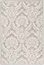 Safavieh Blossom 4'-0" x 6'-0" Rug in Dark Grey / Ivory