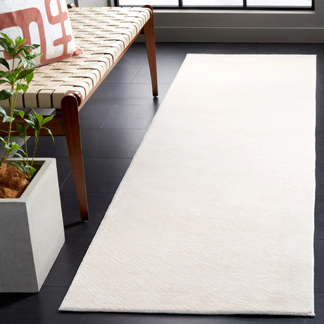 Safavieh Faux Rabbit Fur 2'-3" x 6'-0" Rug in Beige