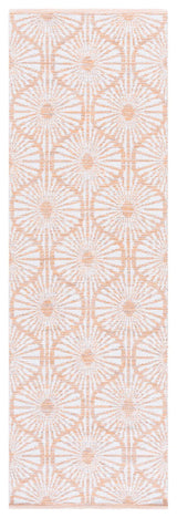 Safavieh Montauk 2'-3" x 7'-0" Rug in Orange / Ivory