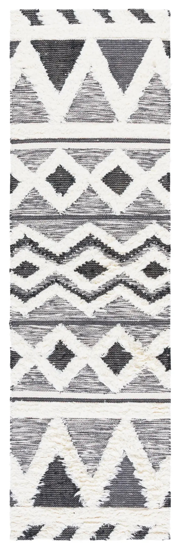 Safavieh Natura 2'-3" x 8'-0" Rug in Ivory / Black