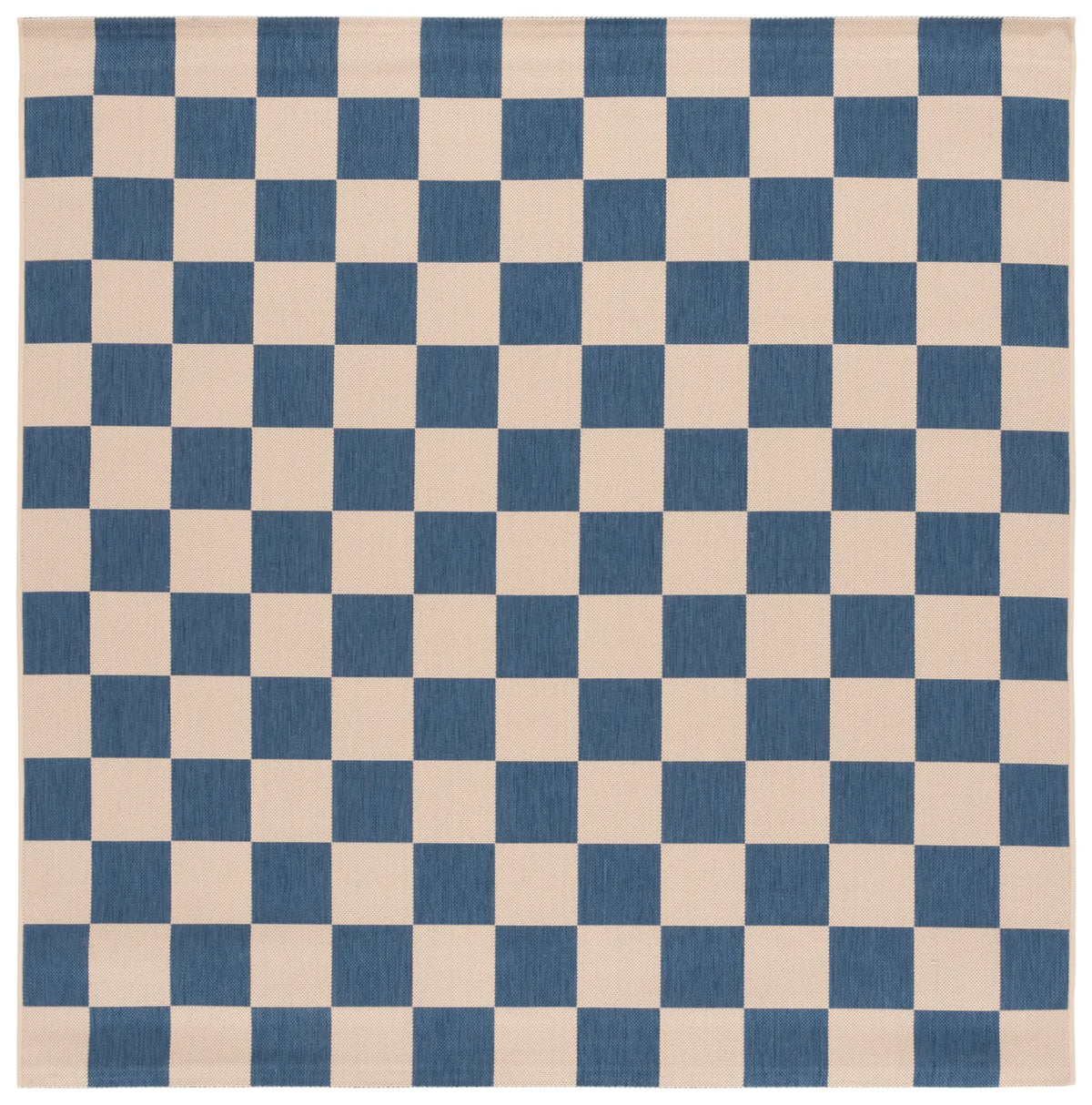 Safavieh Courtyard 6'-7" x 6'-7" Rug in Blue / Beige