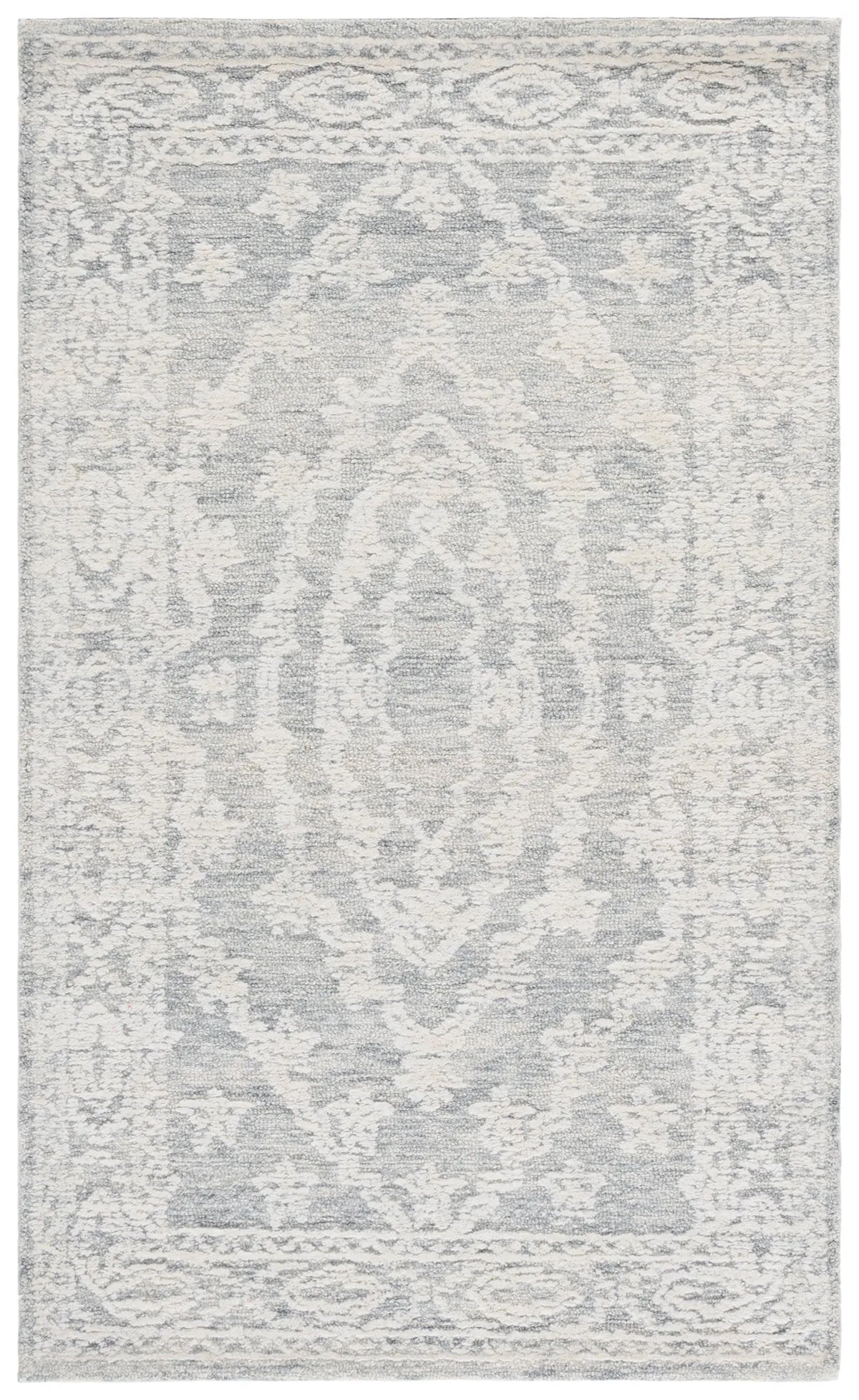 Safavieh Ebony 3'-0" x 5'-0" Rug in Ivory / Light Blue