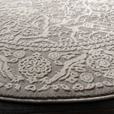 Safavieh Princeton 5'-0" x 5'-0" Rug in Grey / Beige