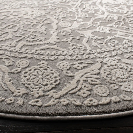 Safavieh Princeton 5'-0" x 5'-0" Rug in Grey / Beige