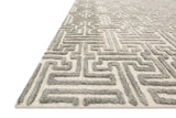 Loloi Ehren Ehr-03 Stone/Sand Rugs - rug corner