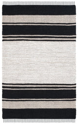 Safavieh Natural Fiber 4'-0" x 6'-0" Rug in Ivory / Black