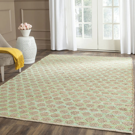 Safavieh Cape Cod 5'-0" x 8'-0" Rug in Green / Natural