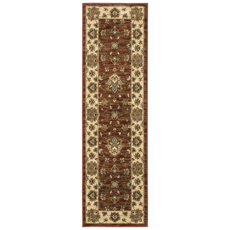 Oriental Weavers Sphinx Ariana 623v3 Red / Ivory Rugs - runner